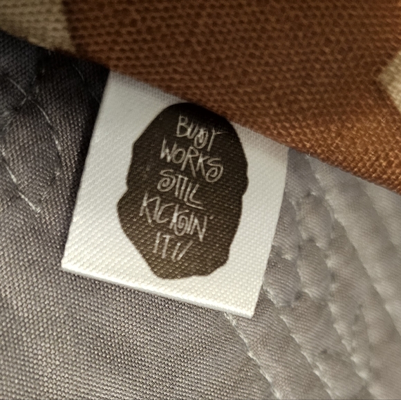 BAPE x STUSSY Tote Bag Desert Camo Nylon Zip backpack - Picture 4 of 7